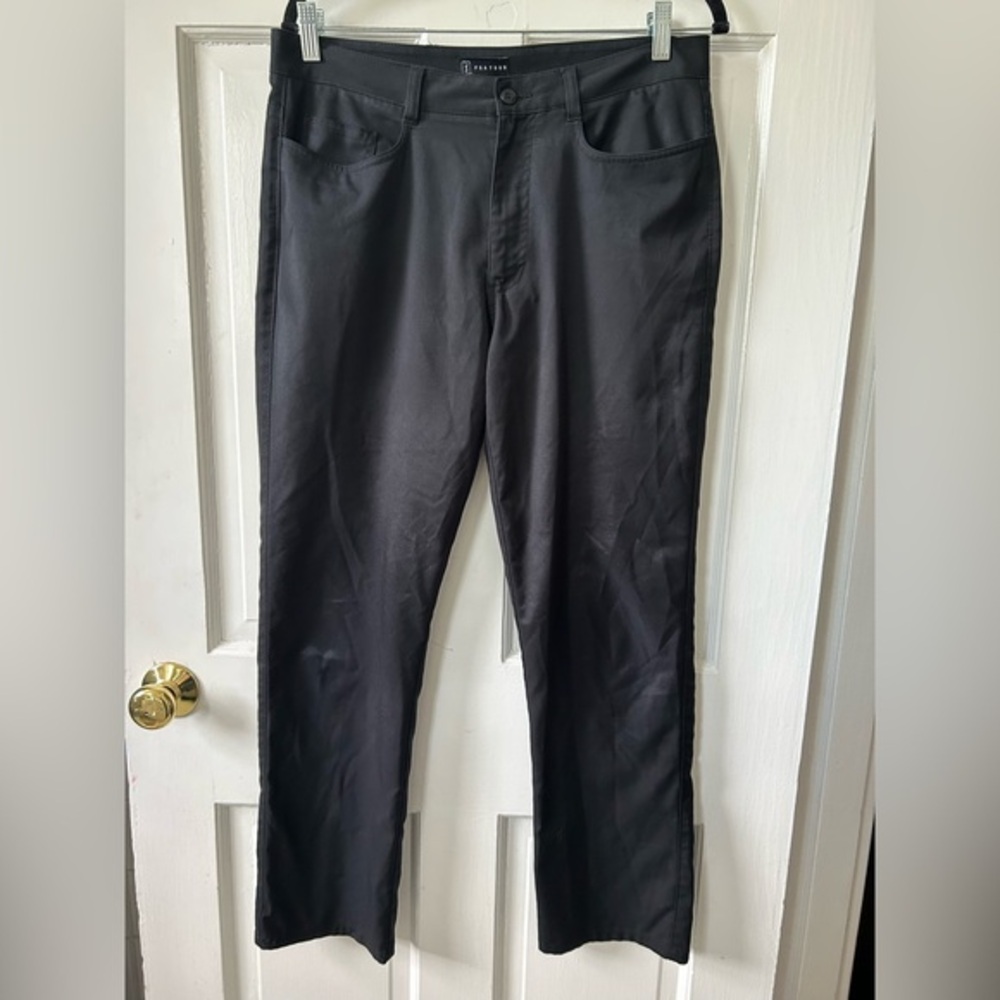 PGA TOUR Men’s Lightweight Golf Pants Size 32/30 in BLACK EUC